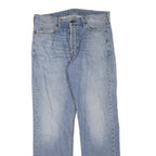 CARHARTT Mens Jeans Blue Regular Straight Denim Medium W36 L33 Cotton Zip