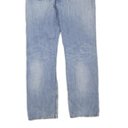 CARHARTT Mens Jeans Blue Regular Straight Denim Medium W36 L33 Cotton Zip