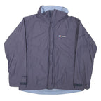 BERGHAUS Womens Blue & Navy Outdoor Jacket M Polyester Blend Classic Fit Zip