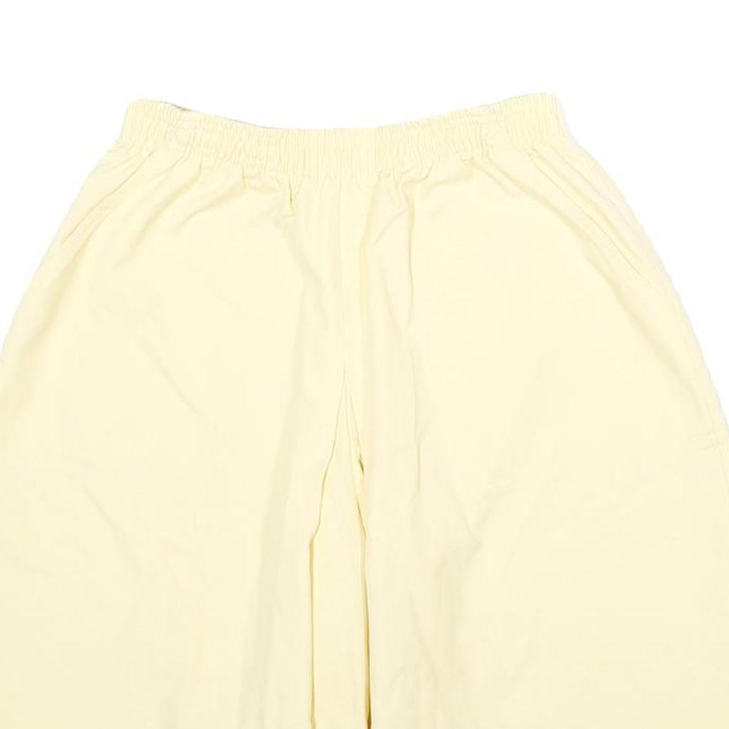KORET Womens Cream Casual Shorts M W24 Elastic Waistband Light Fabric