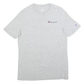 CHAMPION Mens Grey Graphic T-Shirt M Short Sleeve Crew Neck Cotton Blend