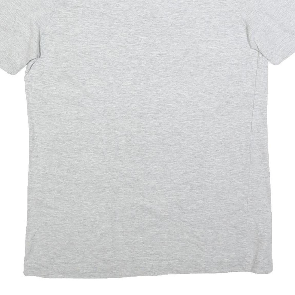 CHAMPION Mens Grey Graphic T-Shirt M Short Sleeve Crew Neck Cotton Blend