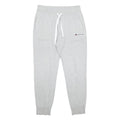 CHAMPION Mens Joggers Grey L W30 L28 Cotton Blend Regular Tapered Fit Comfort