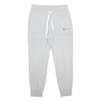 CHAMPION Mens Joggers Grey L W30 L28 Cotton Blend Regular Tapered Fit Comfort