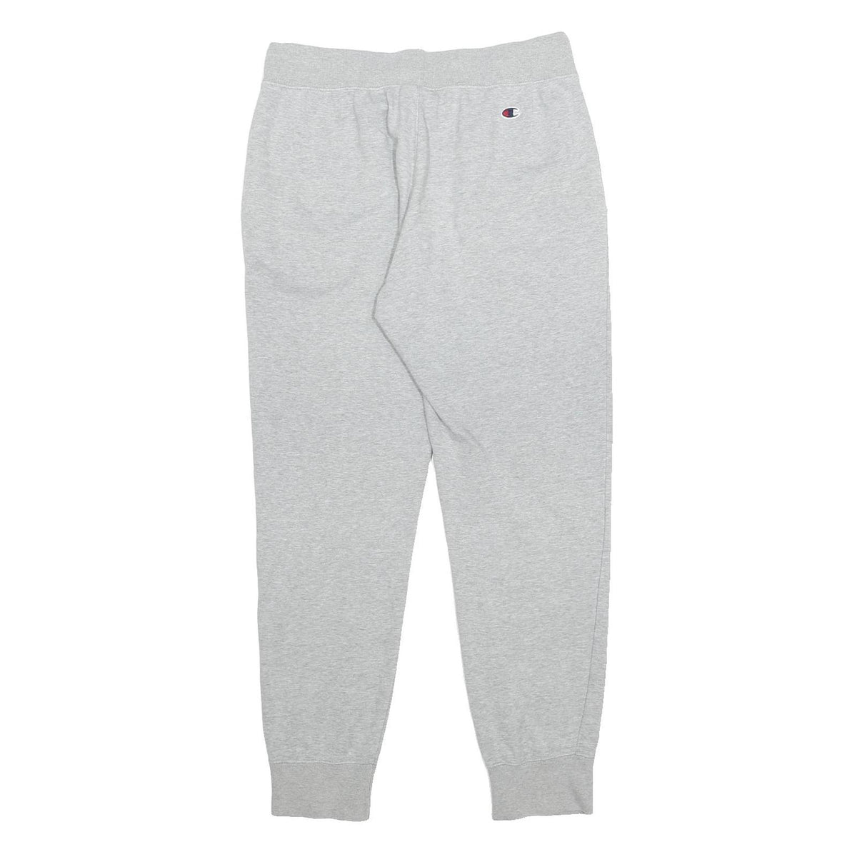 CHAMPION Mens Joggers Grey L W30 L28 Cotton Blend Regular Tapered Fit Comfort