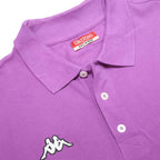 KAPPA Mens Purple Short Sleeve Polo Shirt 2XL Cotton Casual Comfort