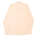 Womens Blouse Pink Collared Long Sleeve L