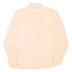 Womens Blouse Pink Collared Long Sleeve L