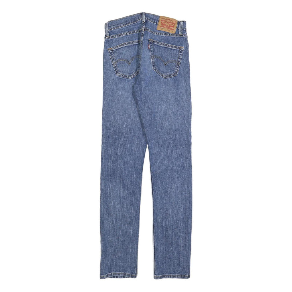 LEVI'S 511 Slim Mens Jeans Blue Denim Slim Skinny Zip W29 L34 Classic Stylish