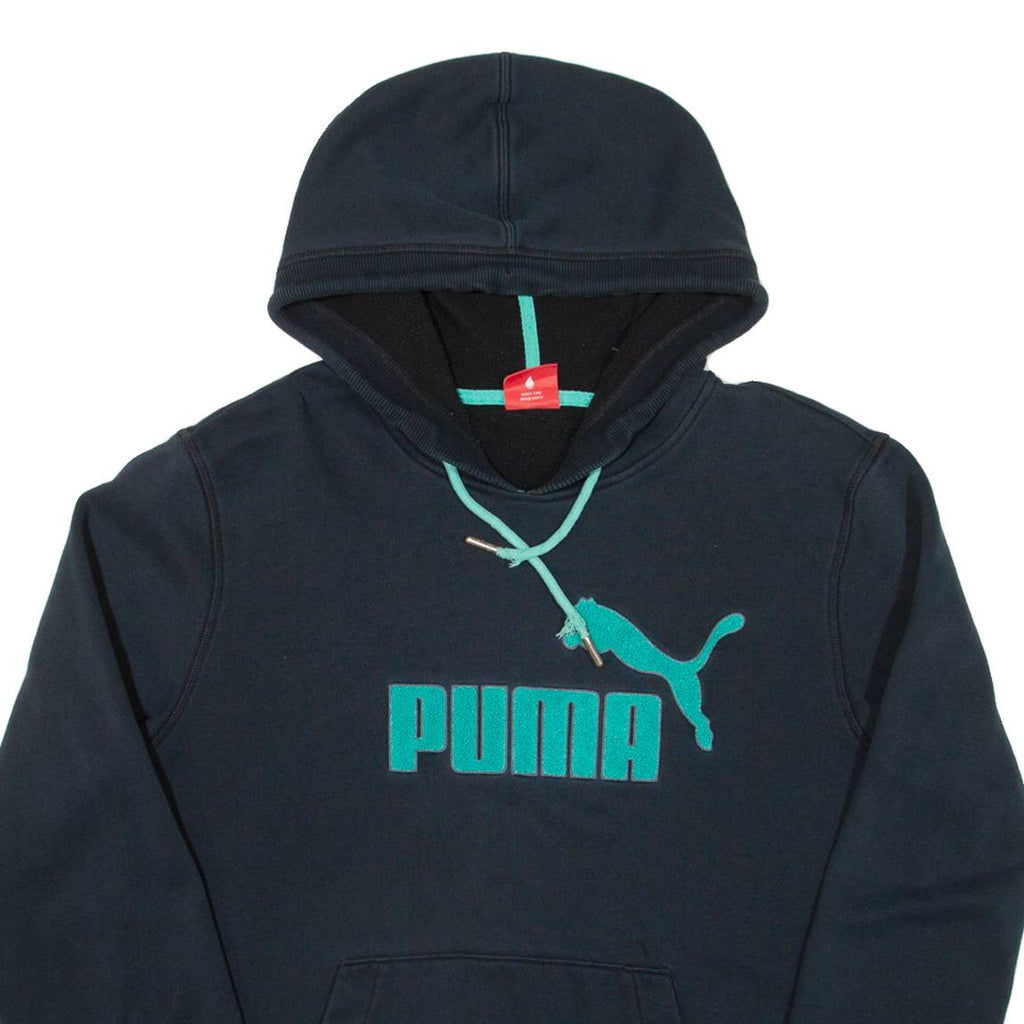 PUMA Mens Blue Hoodie M