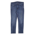 LEVI'S 519 Mens Jeans Blue Slim Skinny Denim Medium W32 L28 Stylish Zip
