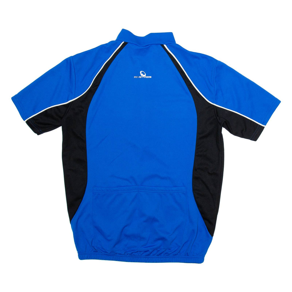 MOVE'N RIDE Cycling Mens Jersey Blue 1/2 Zip XL