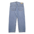 LEVI'S Signature Womens Jeans Blue Relaxed Straight Denim Light W32 L27 Comfort