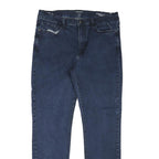 NAUTICA Mens Jeans Blue Regular Straight Denim Medium W36 L32 Stylish Zip