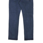 NAUTICA Mens Jeans Blue Regular Straight Denim Medium W36 L32 Stylish Zip