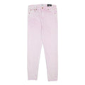 DIESEL Womens Slim Pink Jeans Cotton Blend Zip W28 L26 Stylish Casual Wear