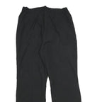 FILA Lined Womens Black Cotton Blend Regular Fit Straight Leg Trousers W30 L32