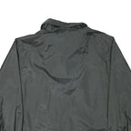 MODIA Mens Grey Button Jacket L Polyester Blend Plain Lightweight Outerwear