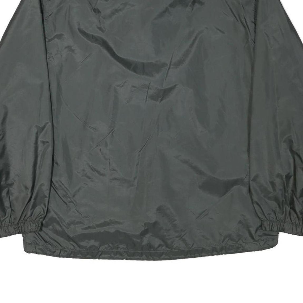 MODIA Mens Grey Button Jacket L Polyester Blend Plain Lightweight Outerwear