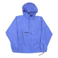 OBERMEYER Womens Blue Outdoor Jacket L Polyester Blend Plain Zip Hooded