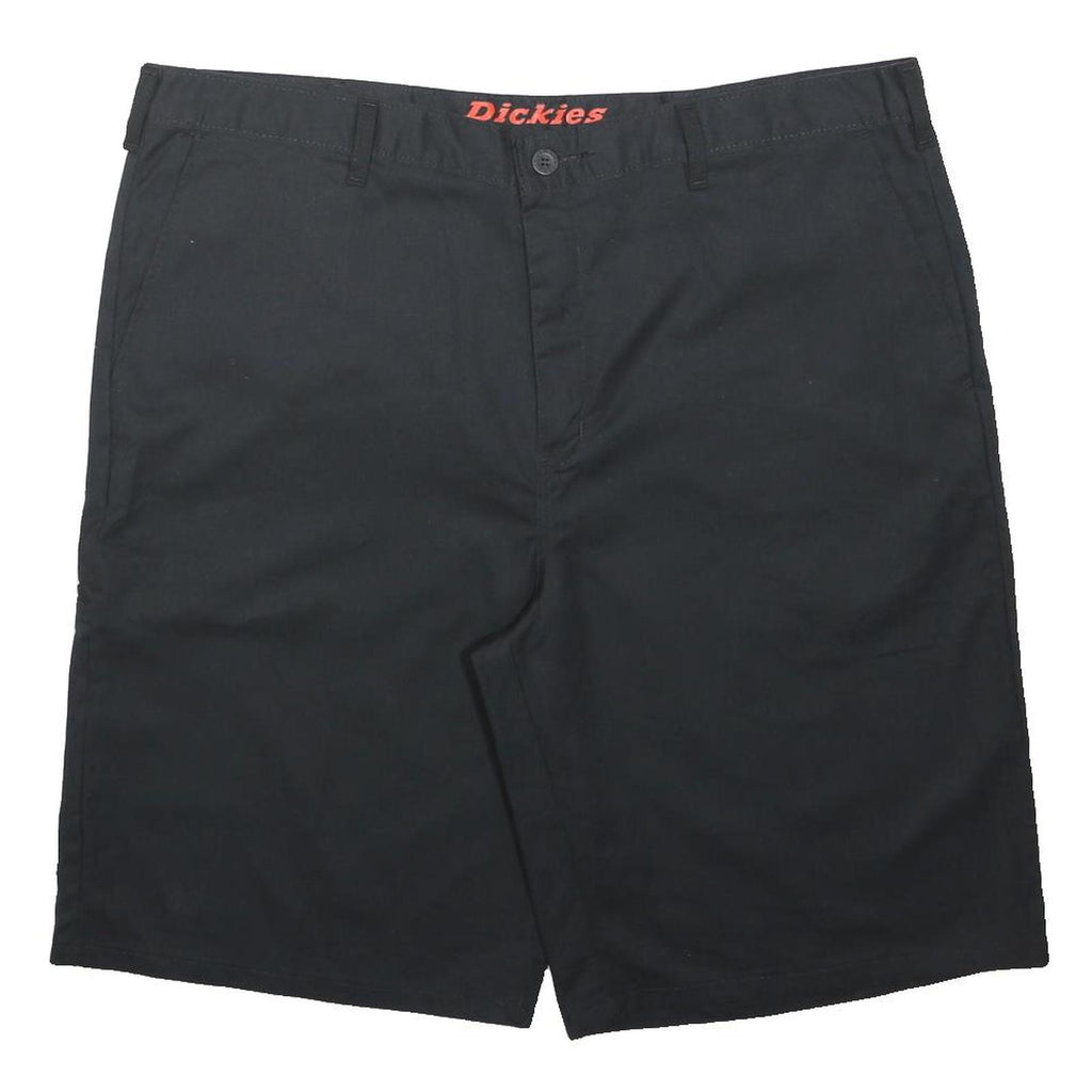 DICKIES Mens Black Casual Shorts XL W40 Workwear Polyester Blend