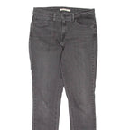 LEVI'S 721 High Rise Womens Jeans Grey Slim Skinny W28 L30