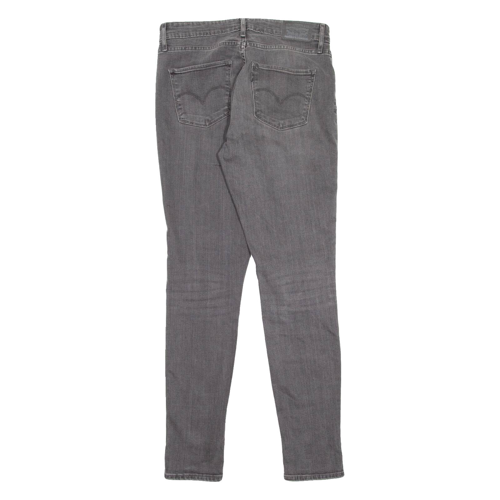 LEVI'S 721 High Rise Womens Jeans Grey Slim Skinny W28 L30