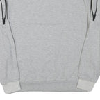 BOXEUR Mens Grey Cotton Blend Sweatshirt L Crew Neck Graphic Print