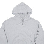 ADIDAS Womens Grey Hoodie UK 14