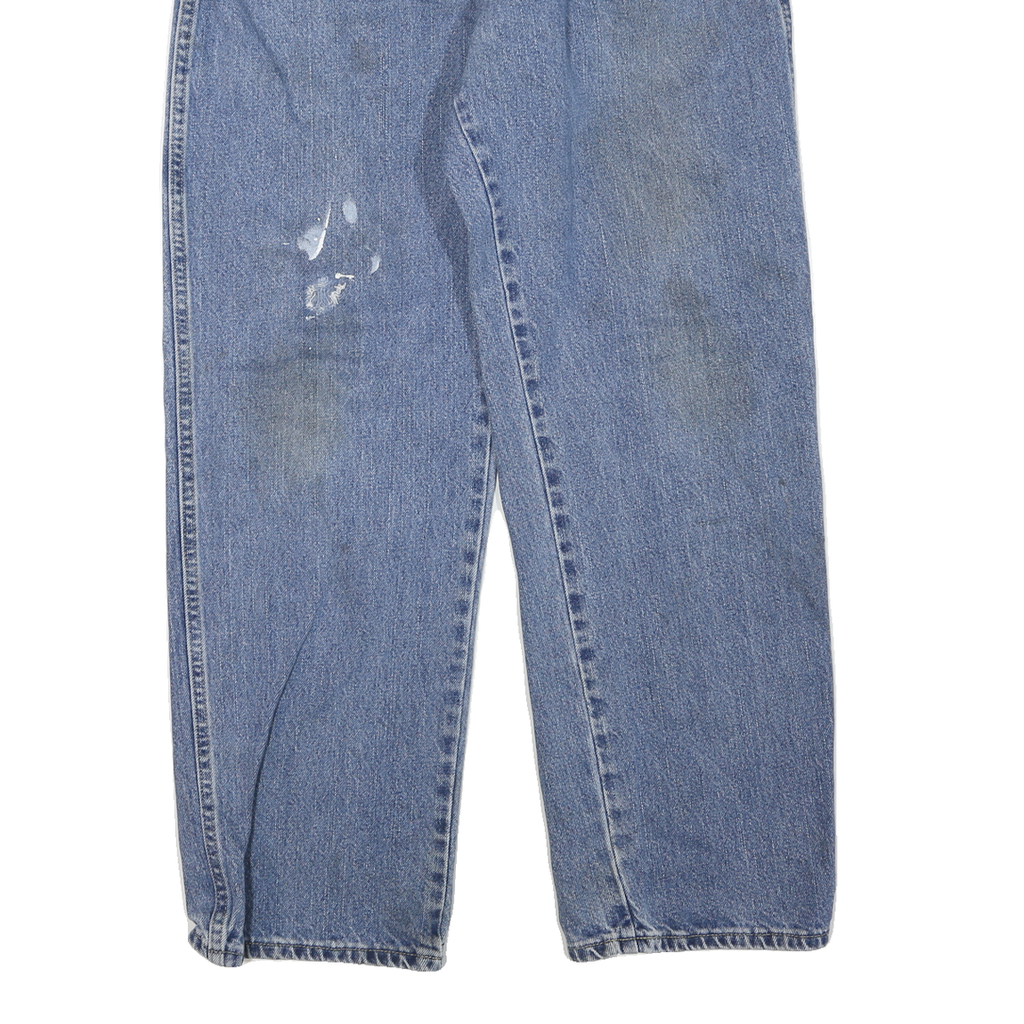 DICKIES Mens Regular Fit Straight Leg Denim Medium Wash W32 L29 Workwear Jeans