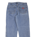 DICKIES Mens Regular Fit Straight Leg Denim Medium Wash W32 L29 Workwear Jeans