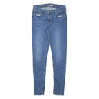 LEVI'S 710 Womens Jeans Blue Slim Skinny Stone Wash W27 L32