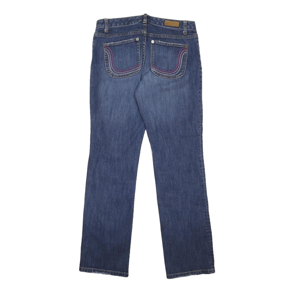 TOMMY HILFIGER Womens Jeans Blue Regular Straight Denim Medium W30 L30 Stylish