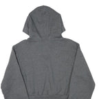 CHAMPION Womens Grey Cropped Hoodie S Cotton Blend Pullover Hooded Sweatshirt