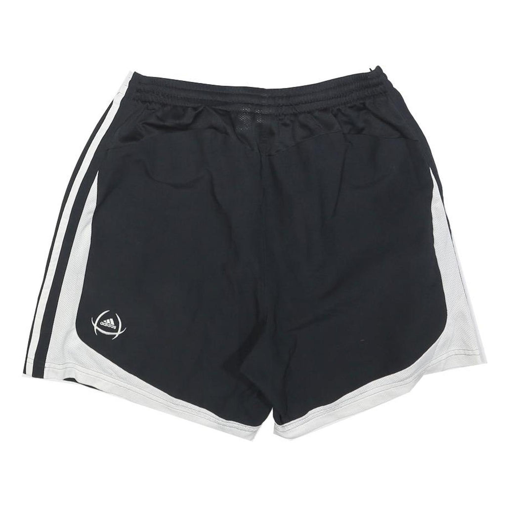 ADIDAS Mens Black Sports Shorts M W31 Polyester Blend Athletic Gym