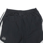 ADIDAS Mens Black Sports Shorts M W31 Polyester Blend Athletic Gym