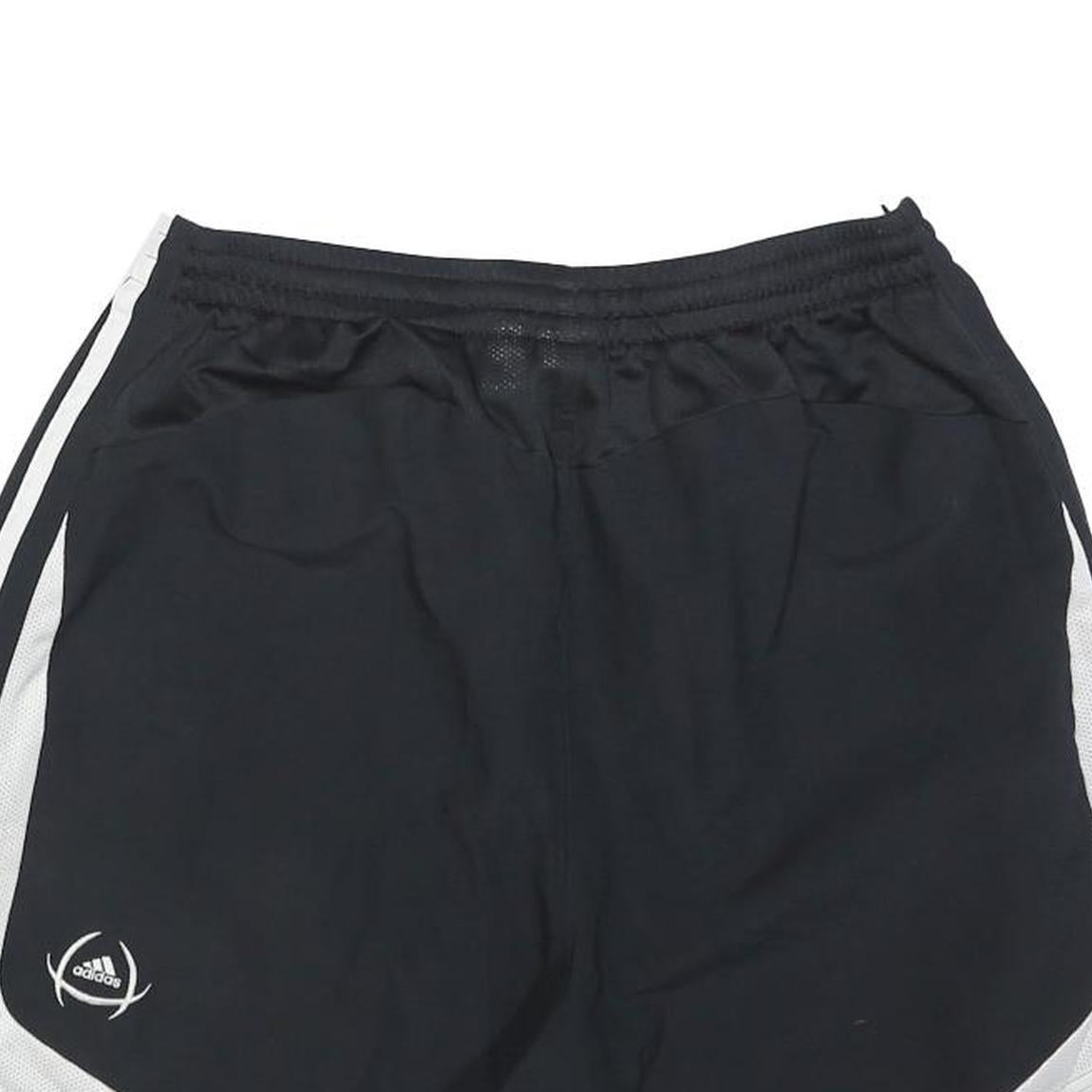 ADIDAS Mens Black Sports Shorts M W31 Polyester Blend Athletic Gym