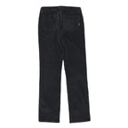 LEVI'S Mens Slim Black Cotton Blend Slim Trousers W27 L30 Classic Zip Pocket
