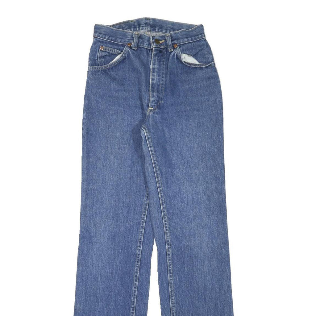 LEE Mens Jeans Blue Regular Straight Denim Medium W24 L32 Classic Zip Cotton