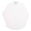TOMMY HILFIGER Mens Shirt Pink Gingham Long Sleeve M