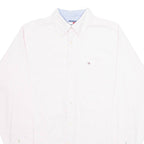 TOMMY HILFIGER Mens Shirt Pink Gingham Long Sleeve M
