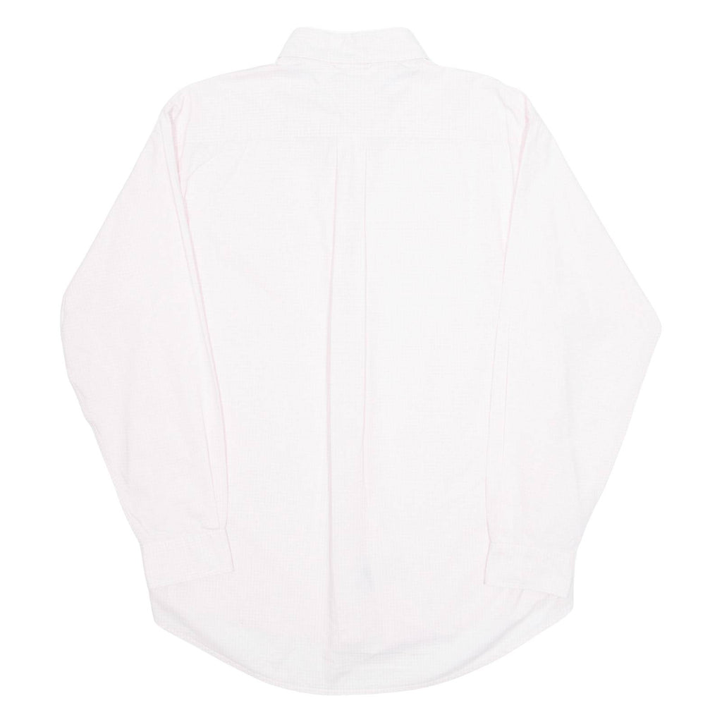 TOMMY HILFIGER Mens Shirt Pink Gingham Long Sleeve M