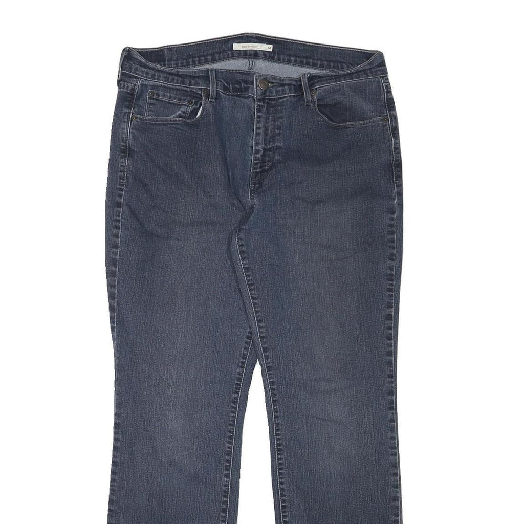 LEVI'S 505 Womens Jeans Blue Regular Straight Denim Medium W34 L30 Classic Fit