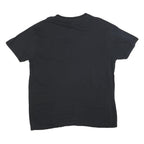 GILDAN Mens Black Troy Football Graphic T-Shirt XL Short Sleeve Crew Neck Casual