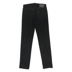 LEVI'S Mens Black Regular Straight Denim Cotton Blend Jeans W30 L32 Classic