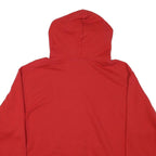 RUSSELL ATHLETIC Mens Red Minot State Pullover Hoodie L College Logo