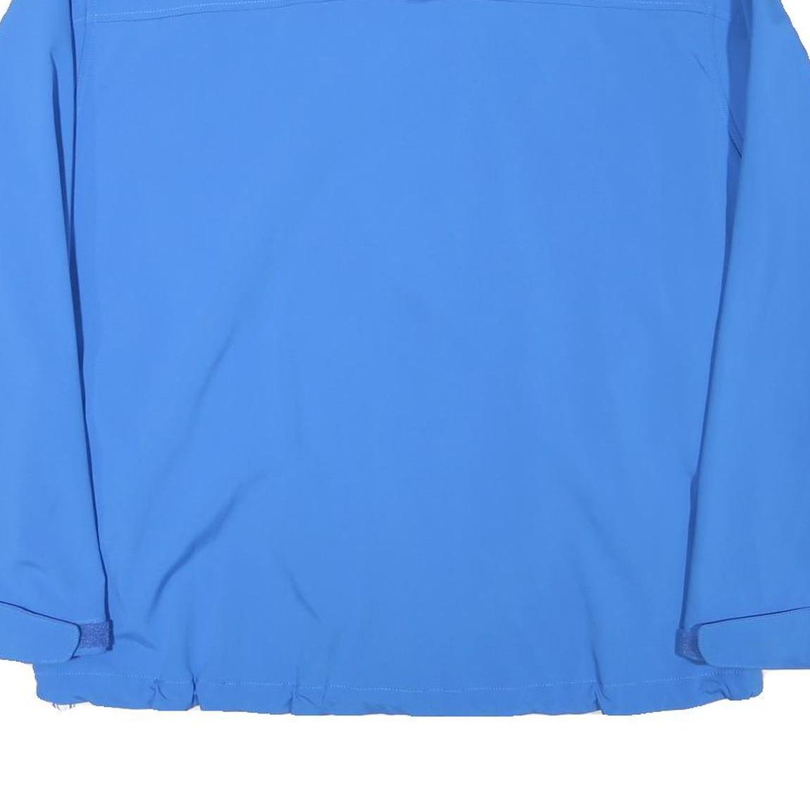 COLUMBIA Mens Blue Softshell Jacket XL Polyester Blend Zip Outdoor Sportswear