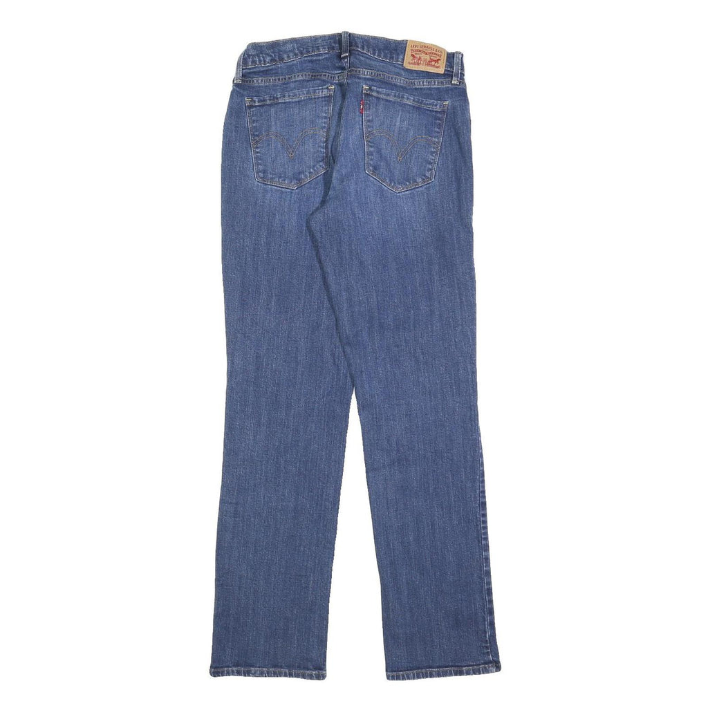 LEVI'S 505 Womens Regular Fit Straight Denim Medium Wash W28 L32 Classic Zip