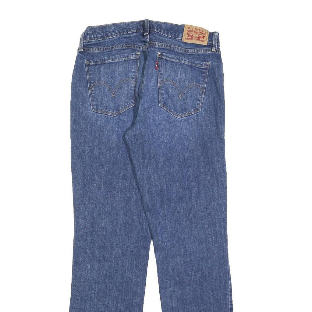 LEVI'S 505 Womens Regular Fit Straight Denim Medium Wash W28 L32 Classic Zip