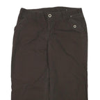 SONOMA Womens Shorts Black Casual XL W34 Button Cotton Blend